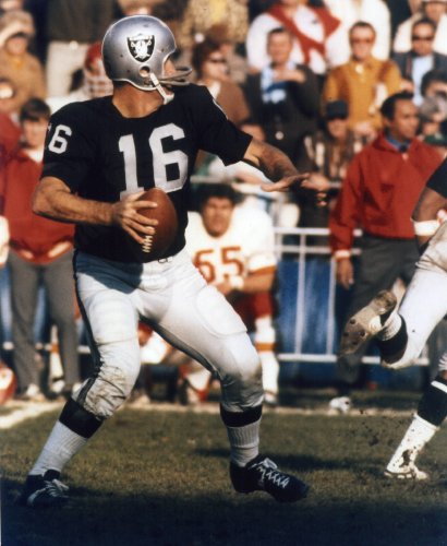 GEORGE BLANDA OAKLAND RAIDERS 8X10 SPORTS ACTION PHOTO (F)