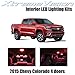 XtremeVision Chevy Colorado 4DR 2015 (13 Pieces) Red Premium Interior LED Kit Package + Installation Tool