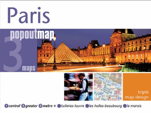 City Travel Guides Discounted  Books : Paris (Popout Map)
