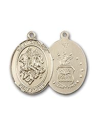 12K Gold-Filled St. George Air Force Medal