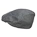 e4Hats.com Men's Linen Summer Ivy Cap - Slate Grey M-L