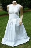 1960′s White Sleeveless Vintage Style Dress Xl Reviews