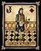 WallsThatSpeak 4 Harlequin Playing Card Poker Joker Jack Queen King Gregory Gorham Prints, 8 x 10-Inch, Black/Gold