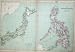 1872 Blackie Geography Maps Japan Philippine Islands