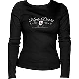 Checkered Flag Kyle Petty Ladies Long Sleeve Tee