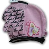 Girl's Barbie Knit Radar Hat and Glove Set (4-14)