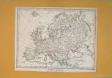 EUROPE FRANCE TURKEY ENGLAND GEOGRAPHICAL MAP MAPS 1804