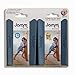 Top Rated Jamm Doorstop. Outperforms other Door Stops and Decorative Door Wedges. Patented Design Holds Doors in BOTH Directions. Premium Non Rubber Hardware Door Stopper - Dusky Blue 2-Pk (Size 1)