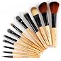 Fr�ulein3�8 12 Pcs Wooden Handle Makeup Brushes Se&hellip by Fr�ulein3�8