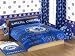 Zap Chelsea Blue Crest Duvet Set, Double
