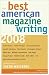The Best American Magazine Writing 2008
