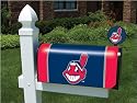 Cleveland Indians Mailbox Cover & Flag