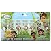 21pk Disney Tinkerbell Fairies Days of the Week Earrings & Rings Set For Girls