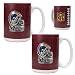 St. Louis Rams NFL 2pc Gameball Ceramic Mug Set - Helmet logo