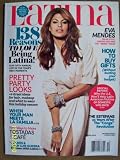 Latina December 2010 Eva Mendes How to Buy Gifts The Estefans