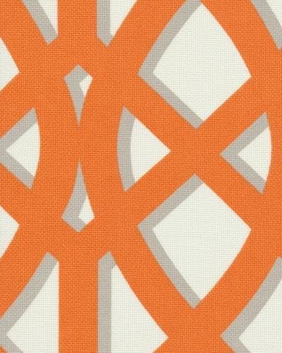 P. Kaufman ODETAN5 Odl Elton Tangerine 100% Polyester Fabric, 54 in. Width, 5 yds long