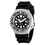 Momentum Men's 1M-DV20B1 Superstorm Black Polyurethane Dive Strap Watch