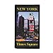 New York Times Square Patch Travel Manhattan Dye Sublimation Iron On Applique