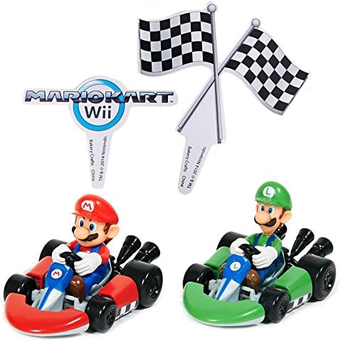 Mario Kart Wii Cake Topper