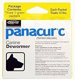 UPC 802676138205 product image for Panacur C (Fenbendazole) Canine Dewormer Dogs 1 Gram Each Packet Treats 10 Lbs ( | upcitemdb.com