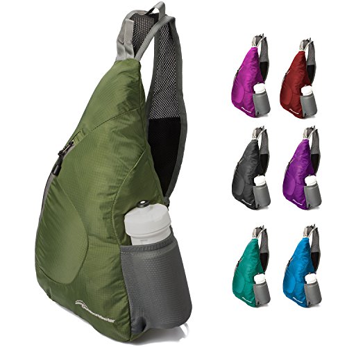 OutdoorMaster Packable Sling Bag Lightweight Backpack with AntiTheft