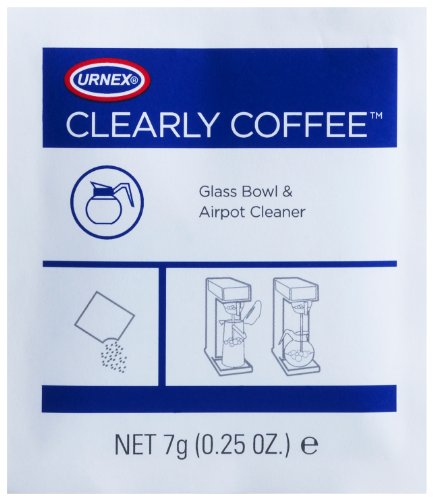 Urnex Clearly Coffee Powder, 125 - 1/4 oz packets