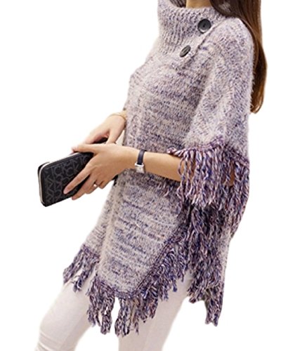 レディース セーター ショール ニット ポンチョ マント ケープ プルオーバー カーディガン コート 秋冬 スリム フリンジ 五分袖 カジュアル 美脚 OL 通勤 通学 トラベル レジャー エレガント セクシー セレブファッション 可愛いスカーフ付き KK1580