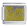 Fluffy Yellow Cats Animal Italian Charms Bracelet Link