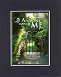 If Anyone Enters by Me - John 10:9 . . . 8 x 10 Inches Biblical/Religious Verses set in Double Beveled Matting - A Timeless and Priceless Poetry Keepsake Collection