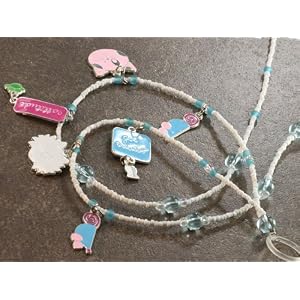 Feline Fun Beaded Lanyard- Office Product