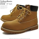 【GOD&amp;BLESS】 イエローブーツ《メンズ》GB-3126Ｎ《25cm～28cm》靴・シューズ (27.5cm)