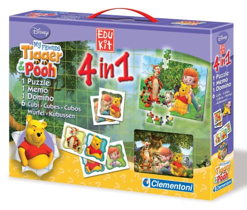 Childrens Toyshop  Toys : My Friends Tigger & Pooh 4 in 1 Educational Kit Games