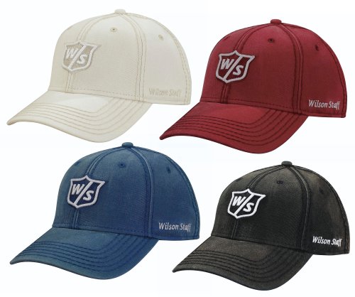 Wilson Staff Washed Adjustable Golf Cap