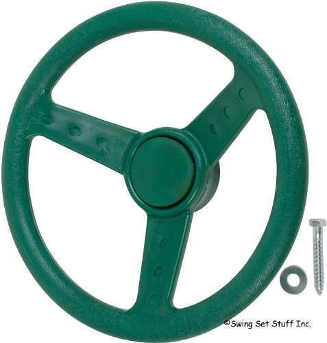 Deluxe Steering Wheel 12 Diameter Complete with Bushing and Decorative Cap Green Deluxe Steering Wheel 12 Diameter Complete with Bushing and Decorative Cap Green
