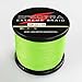 Spectra 100%Pe Braided Fishing Line 6-300Lb Test Fluorescent Green 100m-2000m