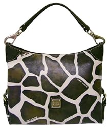 Dooney & Burke Small Sac Brown Giraffe Print Handbag