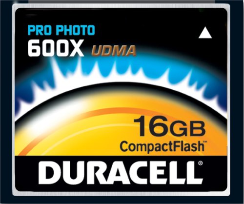 Duracell 16GB 600 x Speed ProPhoto CompactFlash