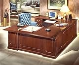Office Furniture DMI - Left Executive U-Shaped Desk - Traditional Office Fu ....
