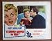 Search : DD13 It Should Happen To You JUDY HOLLIDAY Lobby Card.  Here’s a terrific lobby card from the original release of IT SHOULD HAPPEN TO YOU featuring a great image of JUDY HOLLIDAY and PETER LAWFORD .    Lobby card is in very good PLUS   condition. A few pinholes, no stains, a one-half inch edge tear on upper border repaired with acid free tape on back, mild dirt on border.       A lobby card is an 11 x 14 inch placard advertising a movie. They were displayed in the theatre lobby to entice moviegoers to go to the box office and buy a ticket.