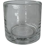 Avignon Glass Votive Holder Vase, Paisley