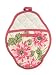 Jessie Steele Pot Mitt, Pink Polka Floral