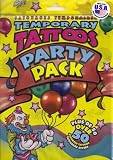 Party Pack Temporary Tattoos