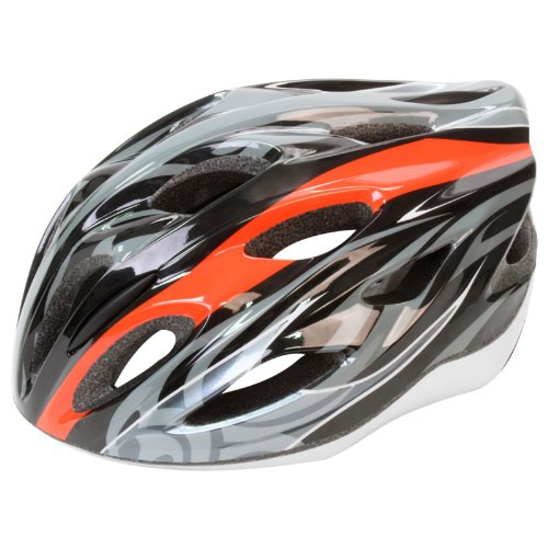 Airius Furius V17iM Helmet, - (Small / Medium) (54-56cm; 21-1/4 - 22-3/4), Red/Silver/Black