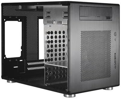LIAN LI PC-Q08B Black Aluminum Mini-ITX Tower Computer Case