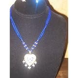 Unique Gift-lakh Bead Necklace Set and Earrings in Multi Beads-3pc Set(Brand New)<br />
