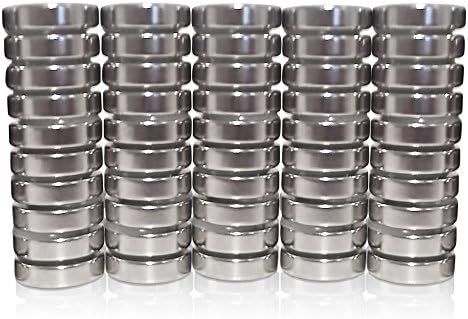 50 Large Rare Earth Strong Neodymium Permanent disc Magnets 3/4x3/16 in. 90 day guarantee