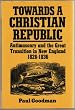 Towards a Christian Republic: Antimasonry and the Great Transition in New England, 1826-1836