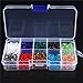 HYBEADS Wholesale Mix Lot 1000 pcs Bicone 4mm #5328 Xillion Bicone Crystalized Crystal Glass Beads For Jewelry Making Findings with Container Box