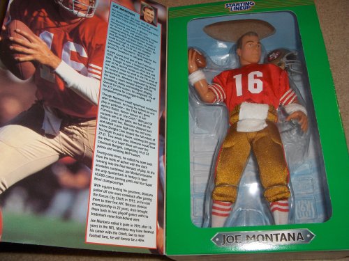 Childrens Toyshop  Toys : 1997 12 Inch Joe Montana NFL Starting Lineup Fully Poseable Figure