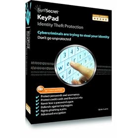 SurfSecret KeyPad Identity Theft Protection